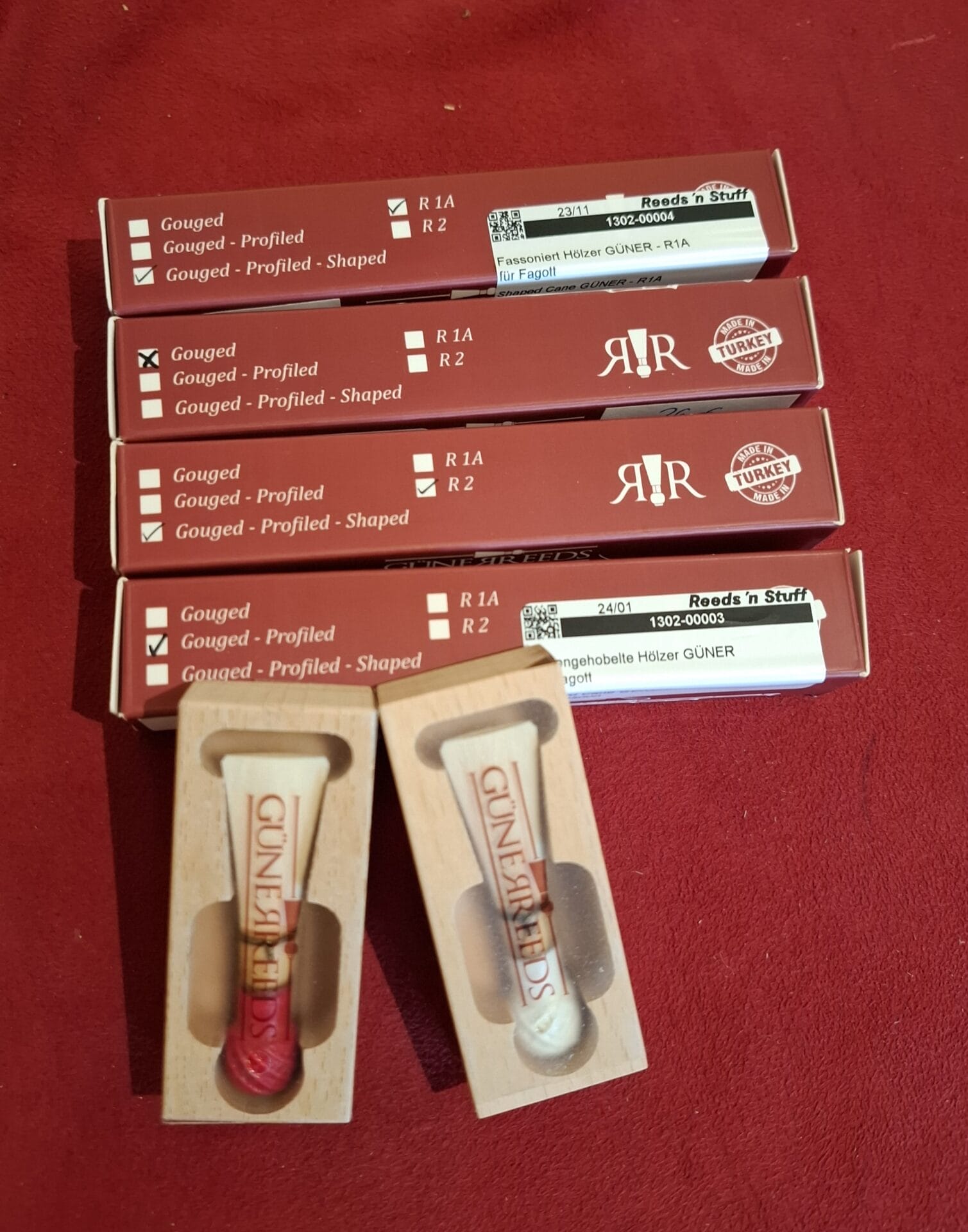 Neu bei uns : Profi Fagottrohre und Holz von Güner